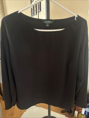 Ralph Lauren black top PTP 21 1/2”